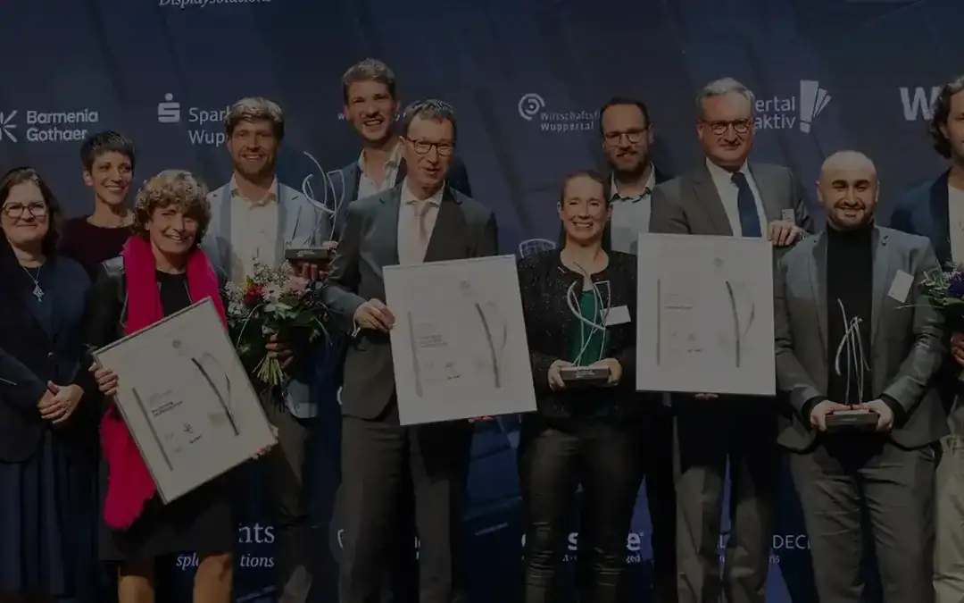 Brücken schlagen, die bleiben – Der Brückensteig gewinnt den Wuppertaler Wirtschaftspreis 2025