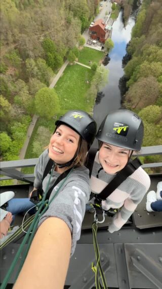 Zum ersten Mal auf dem Brückensteig.

Ein bisschen gruselig - aber auch richtig gut!😋