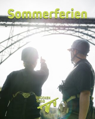 🌞 Ferienzeit = Entdeckerzeit!

In den Sommerferien bieten wir euch auch unter der Woche spannende Touren an! Kommt vorbei und erlebt das Bergische von seiner schönsten Seite:
📍 28.07. – 15:00 Uhr & 18:00 Uhr

📍 13.08. – 15:00 Uhr & 18:00 Uhr
Jetzt Plätze sichern & den Sommer aktiv genießen! 🥾🌿

#brückensteig #höhenrausch #klettertour #schwindelfrei #sightseeingmalanders #industriekultur #abenteuerpur