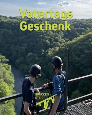 Zeit mit Papa, die hängen bleibt – jetzt Familienticket sichern und gemeinsam hoch hinaus! 👨‍👧‍👦🌉� #brückensteig #solingen #müngstenerbrücke #brückenpark #diebergischendrei #ausflügemitkind #ausflugnrw #ausflugszielnrw #exploring